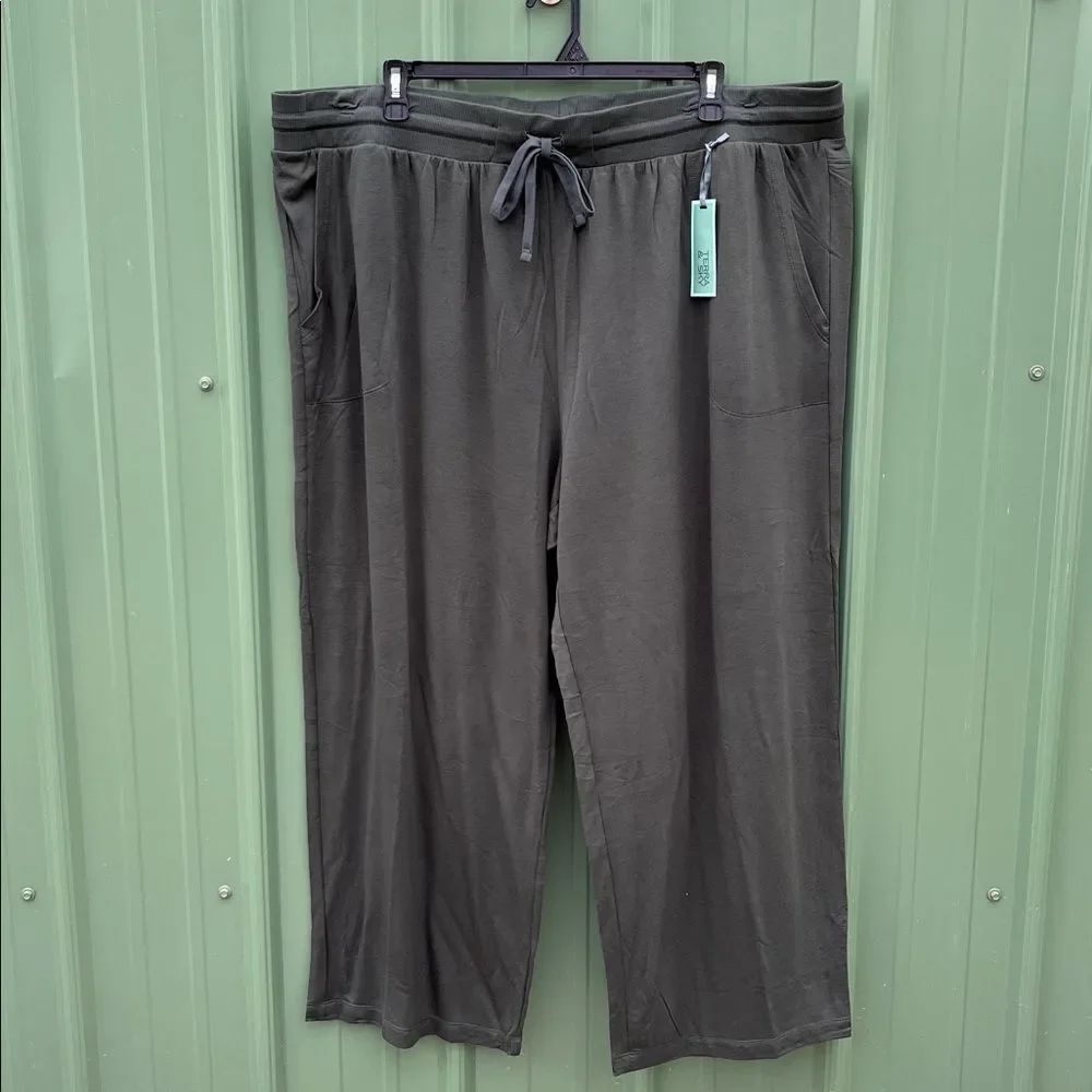 Women's Plus Knit Wide Leg Pants Size 4X